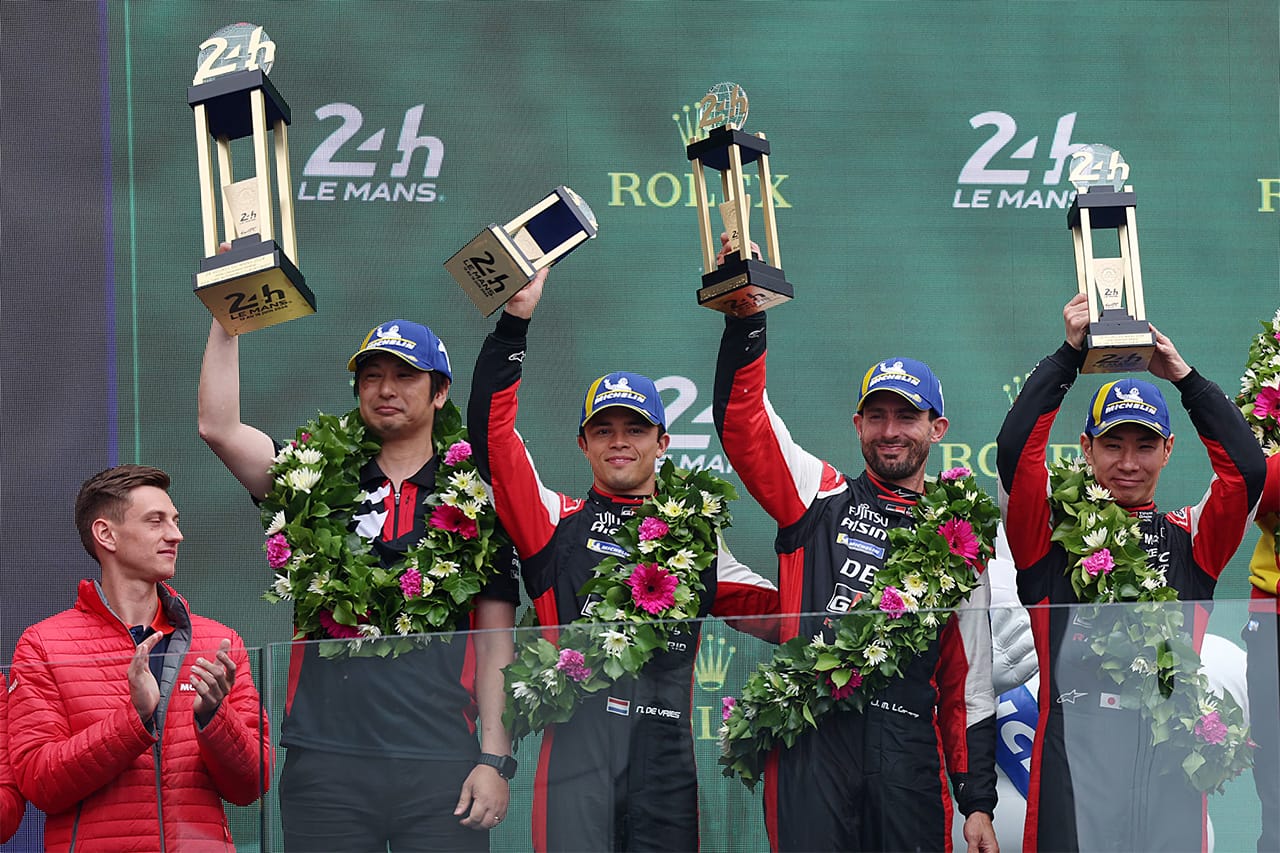 ル・マン24時間 F1 小林可夢偉／ニック・デ・フリース