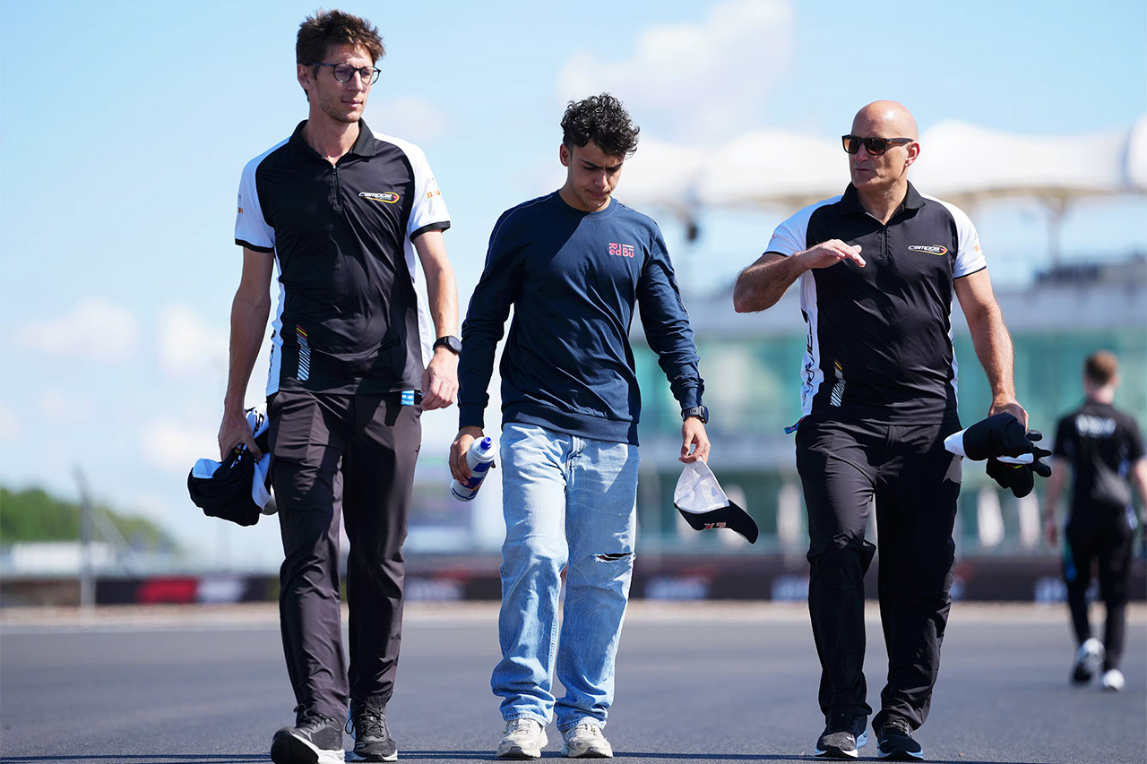 アービッド・リンドブラッド F1 イギリスグランプリ