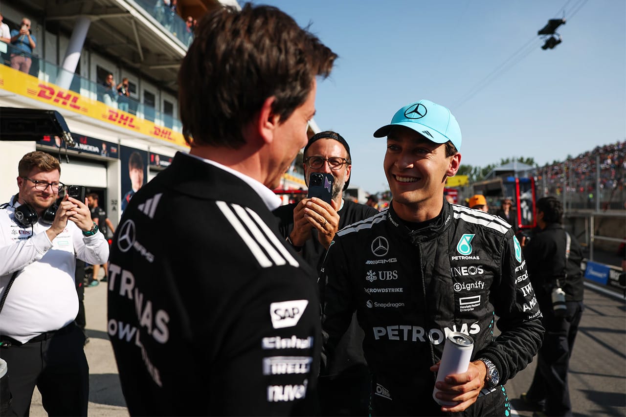 ジョージ・ラッセル　F1 メルセデスAMG・ペトロナス・モータースポーツ