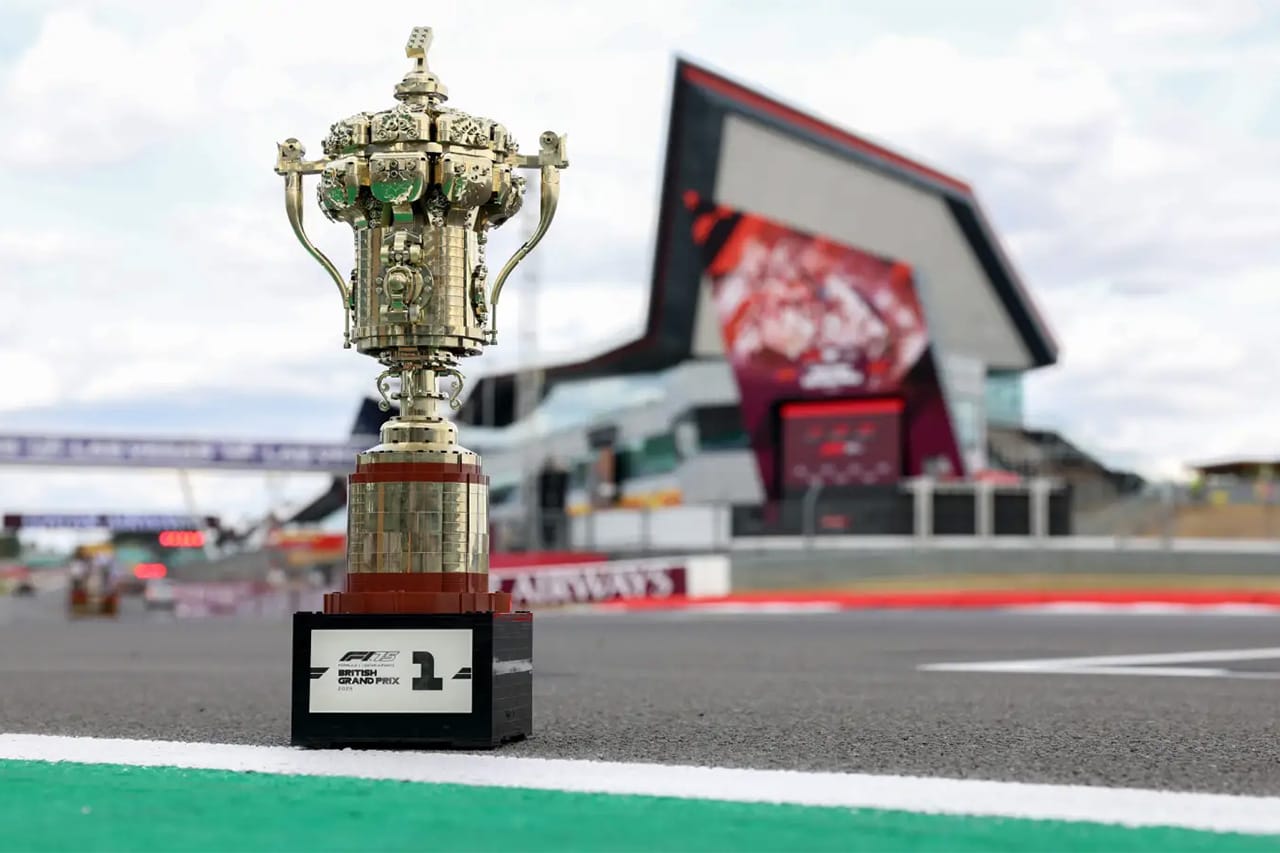 トロフィー イギリスGP F1 イギリスグランプリ 2025年のF1世界選手権 LEGO