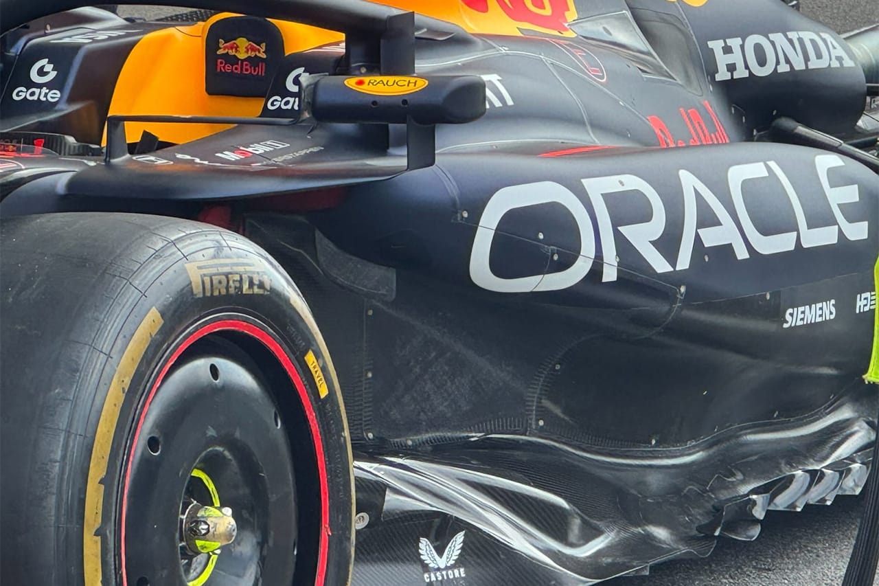レッドブル・レーシング F1 ベルギーGP サイドポッドインレット