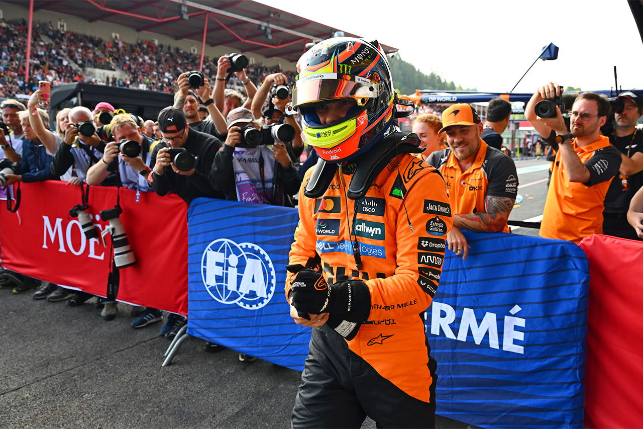 オスカー・ピアストリ(マクラーレン) F1 ベルギーグランプリ