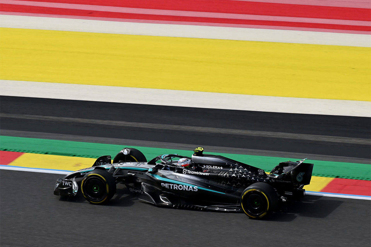 アンドレア・キミ・アントネッリ（メルセデスAMG・ペトロナス・モータースポーツ） ベルギーGP F1