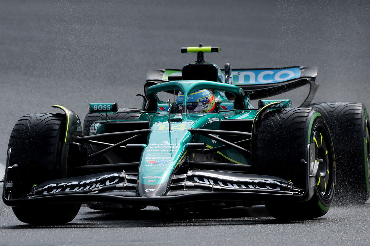 フェルナンド・アロンソ（アストンマーティン・コグニザント・フォーミュラワンチーム） ベルギーGP F1 ベルギーグランプリ