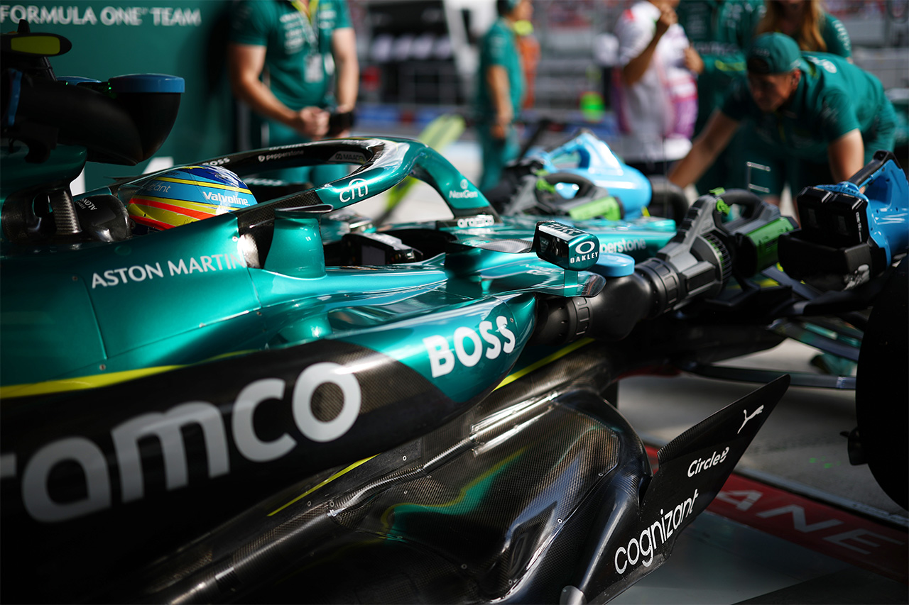 フェルナンド・アロンソ（アストンマーティン・コグニザント・フォーミュラワンチーム） ハンガリーGP F1 ハンガリーグランプリ
