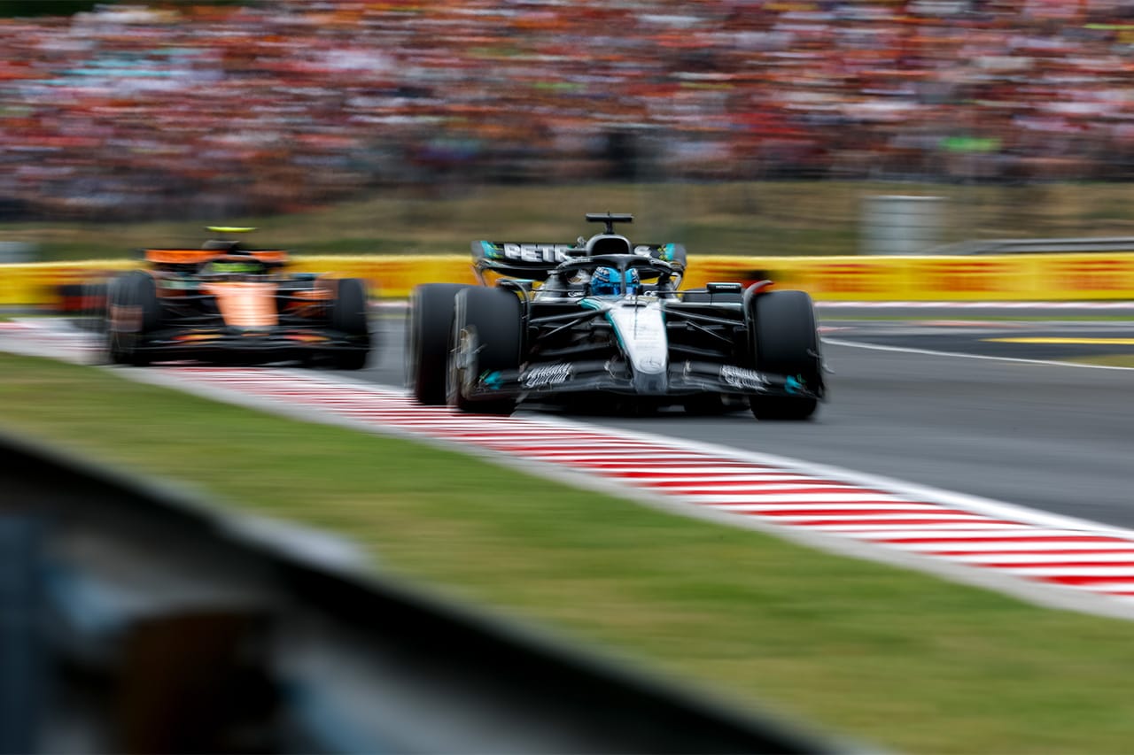 ハンガリーGP F1 ジョージ・ラッセル（メルセデスAMG・ペトロナス・モータースポーツ）