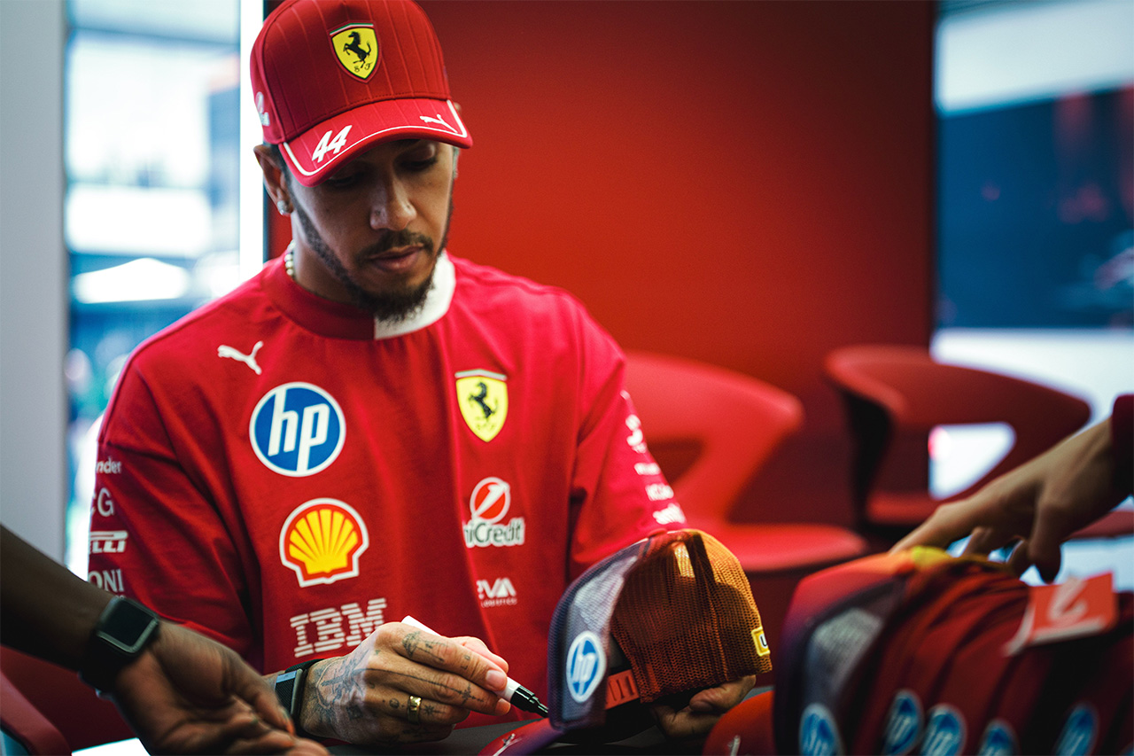 ルイス・ハミルトン スクーデリア・フェラーリ