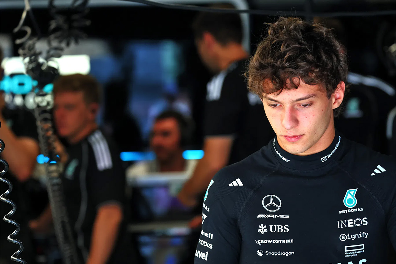 アンドレア・キミ・アントネッリ F1 メルセデスAMG・ペトロナス・モータースポーツ