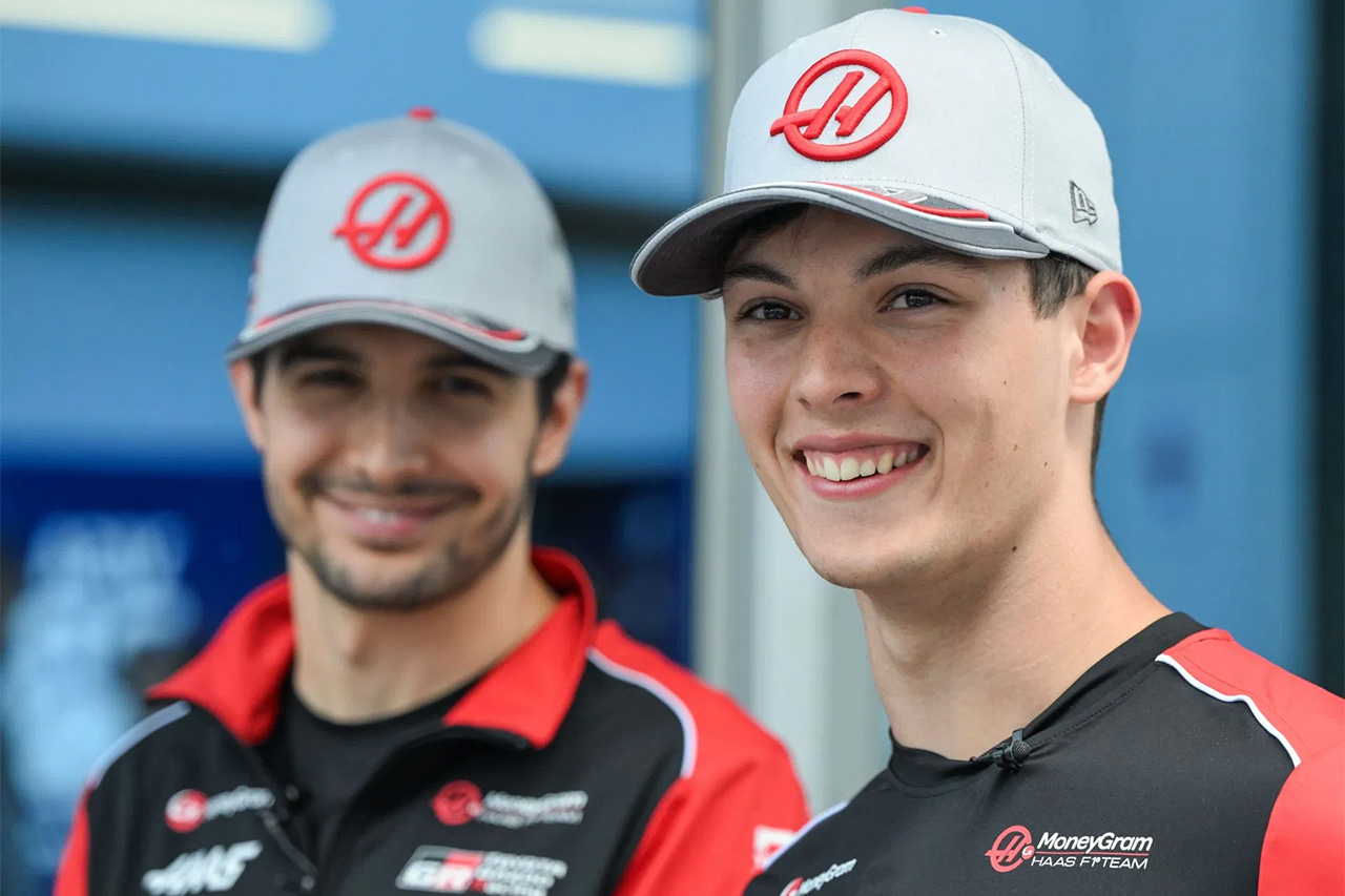 エステバン・オコン ハースF1チーム オリバー・ベアマン