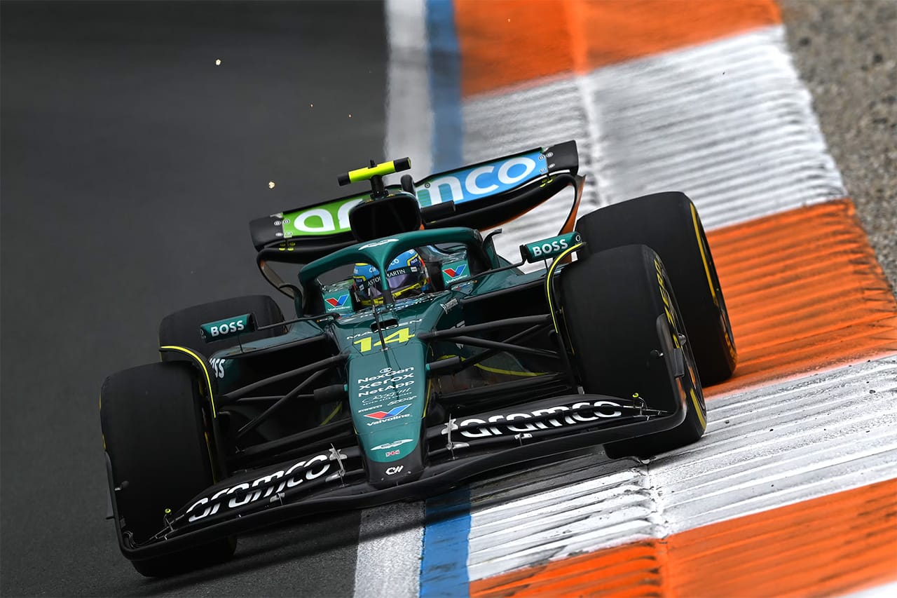 フェルナンド・アロンソ アストンマーティン・コグニザント・フォーミュラワンチーム F1 オランダGP