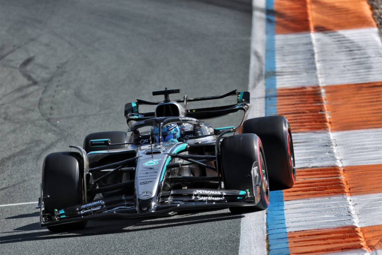 ジョージ・ラッセル(メルセデスAMG・ペトロナス・モータースポーツ) F1 オランダGP