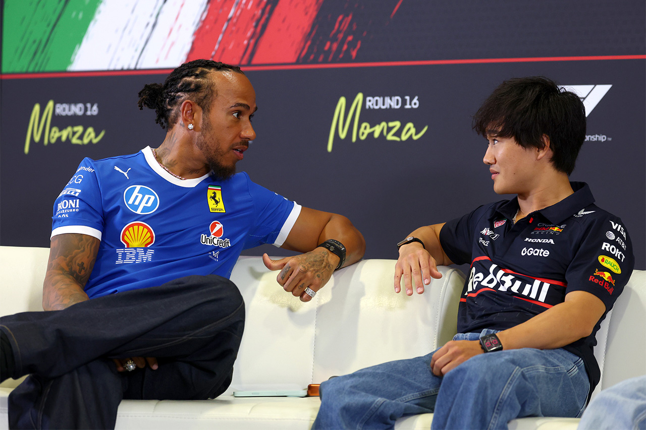 角田裕毅（レッドブル・レーシング） F1 イタリアグランプリ 記者会見