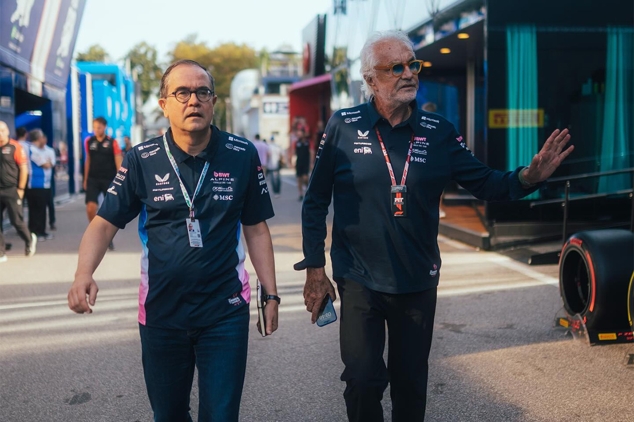アルピーヌF1チーム ルノー フランソワ・プロヴォ