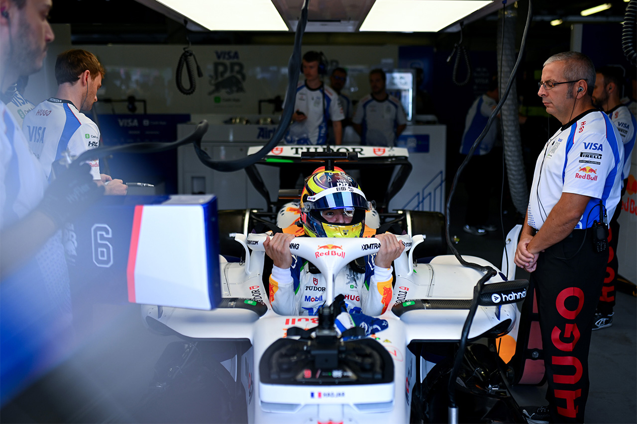 アイザック・ハジャー（ビザ・キャッシュアップ・RB・フォーミュラワン・チーム） F1 シンガポールグランプリ