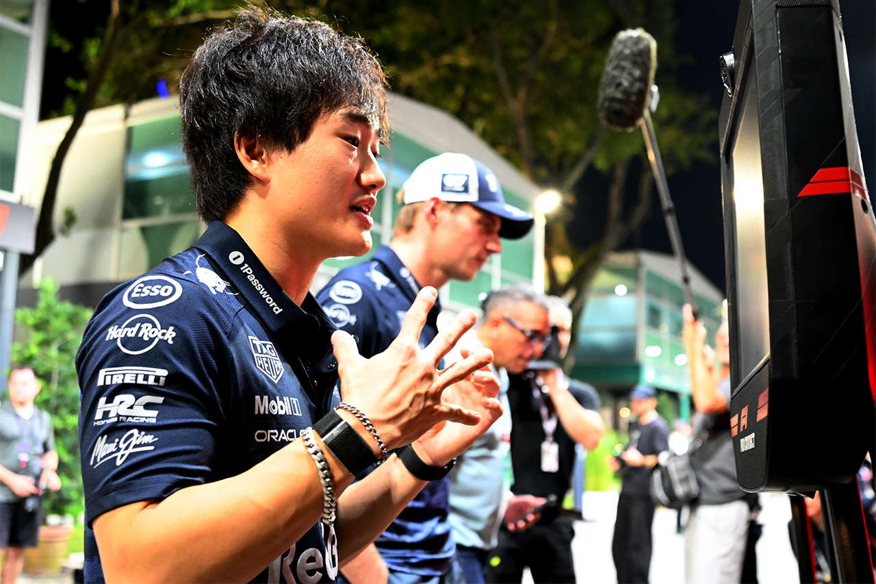 角田裕毅（レッドブル） F1 シンガポールGP