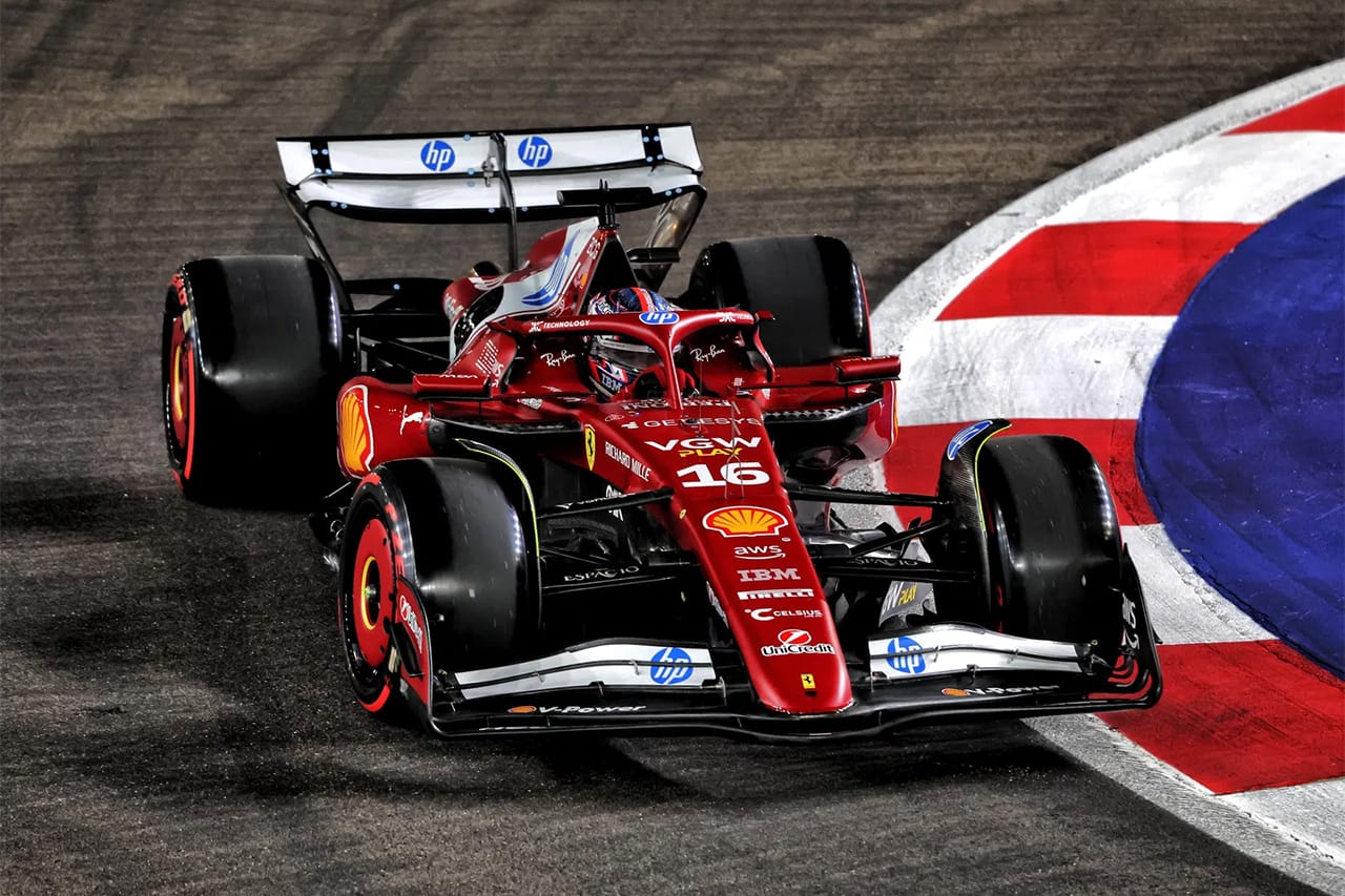 シャルル・ルクレール(スクーデリア・フェラーリ) F1シンガポールGP 予選