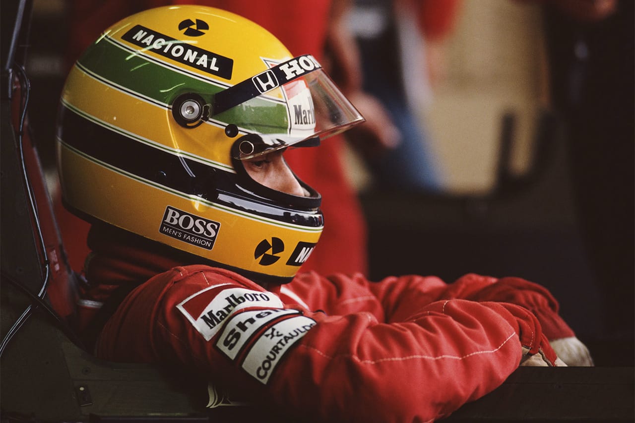 F1 ヘルメット アイルトン・セナ