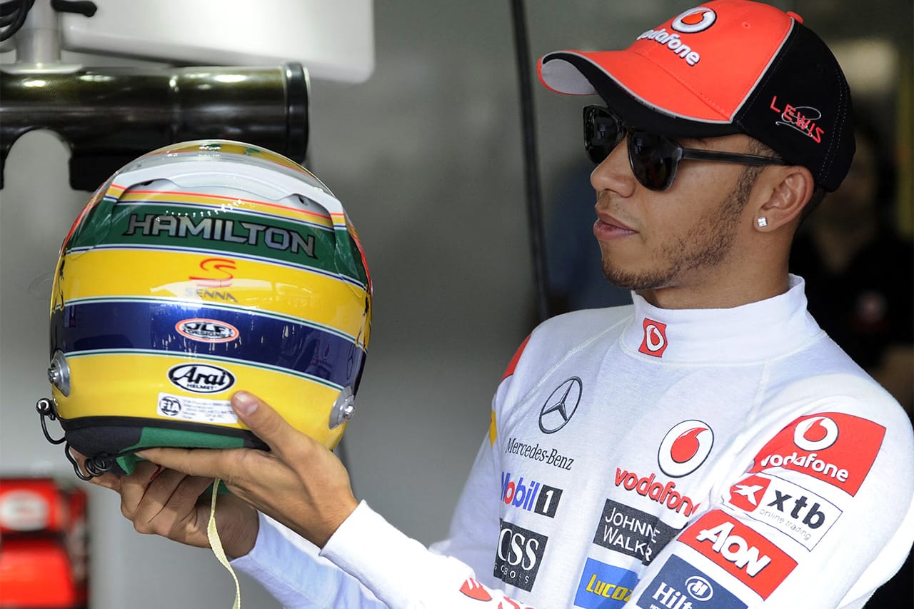 F1 ヘルメット ルイス・ハミルトン