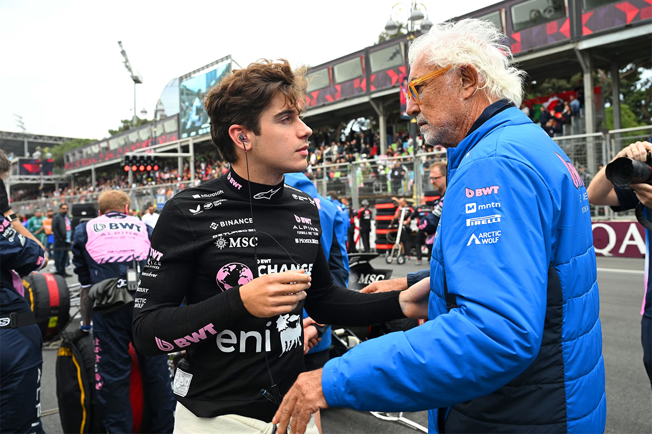フランコ・コラピントとフラビオ・ブリアトーレ（アルピーヌF1チーム）