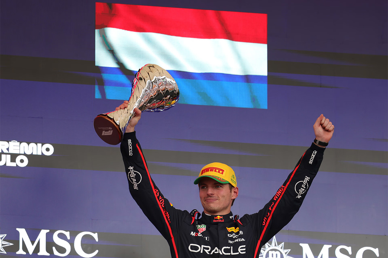 ブラジルグランプリ 決勝 マックス・フェルスタッペン