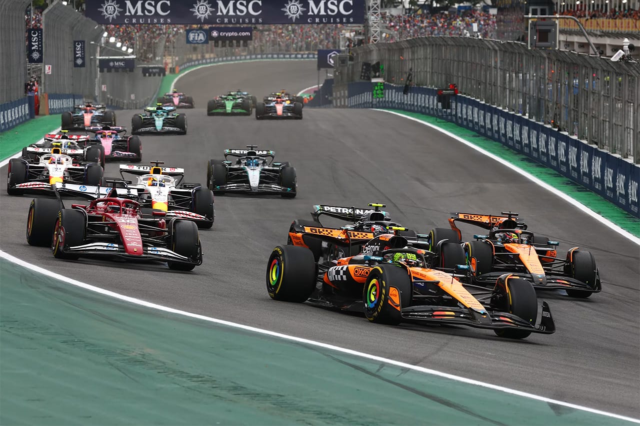 オスカー・ピアストリ（マクラーレン） F1 ブラジルグランプリ