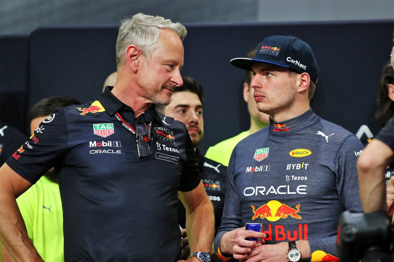 マックス・フェルスタッペンとジョナサン・ウィートリー（アウディF1代表）