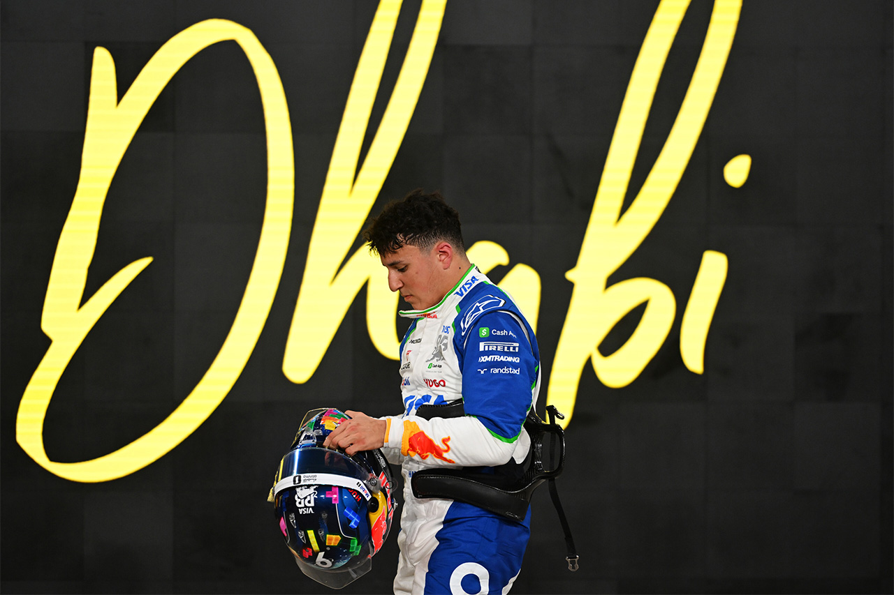 アイザック・ハジャー（ビザ・キャッシュアップ・RB・フォーミュラワン・チーム） アブダビグランプリ