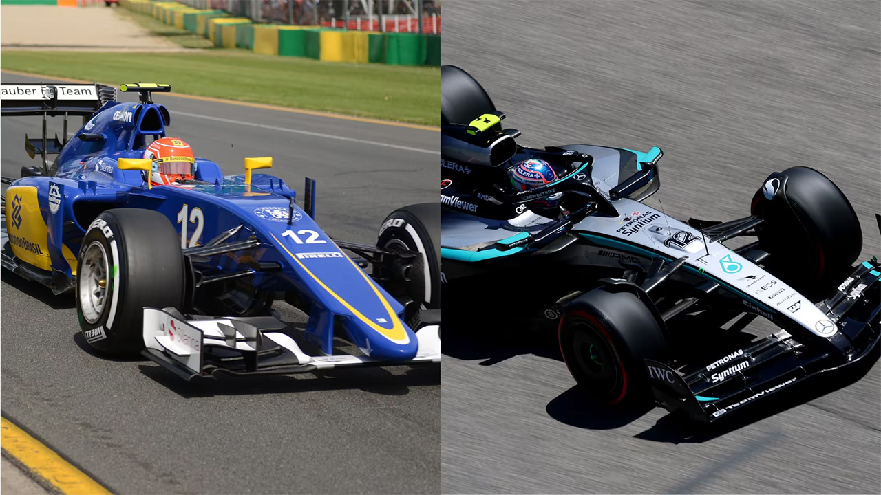 F1カーナンバー12