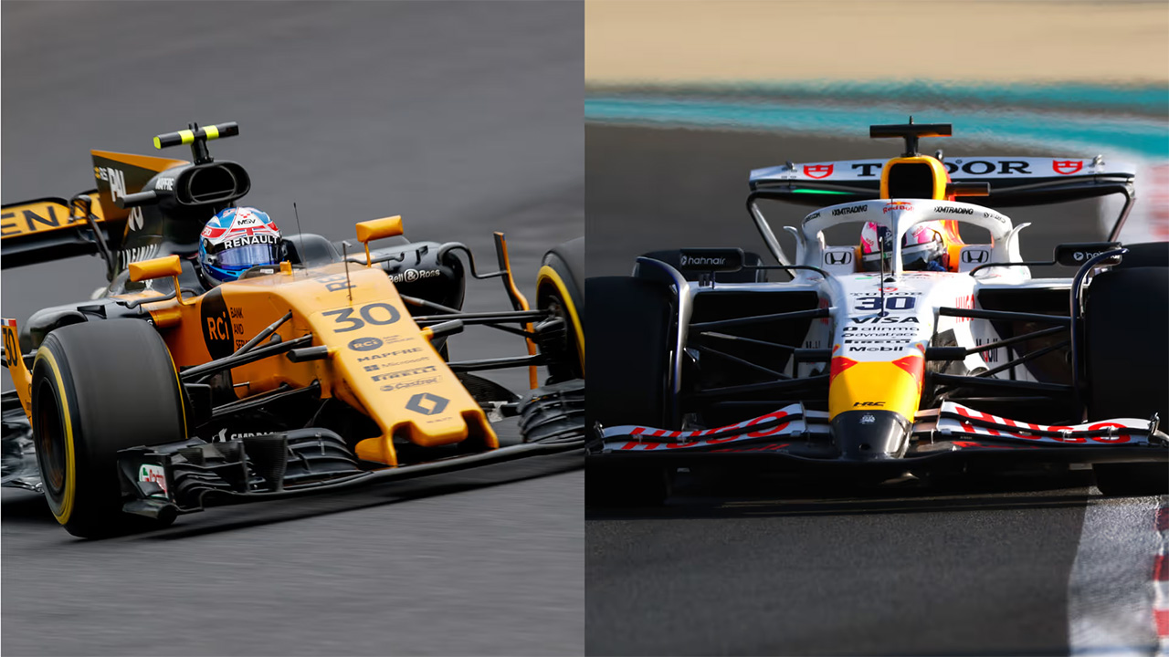 F1カーナンバー30