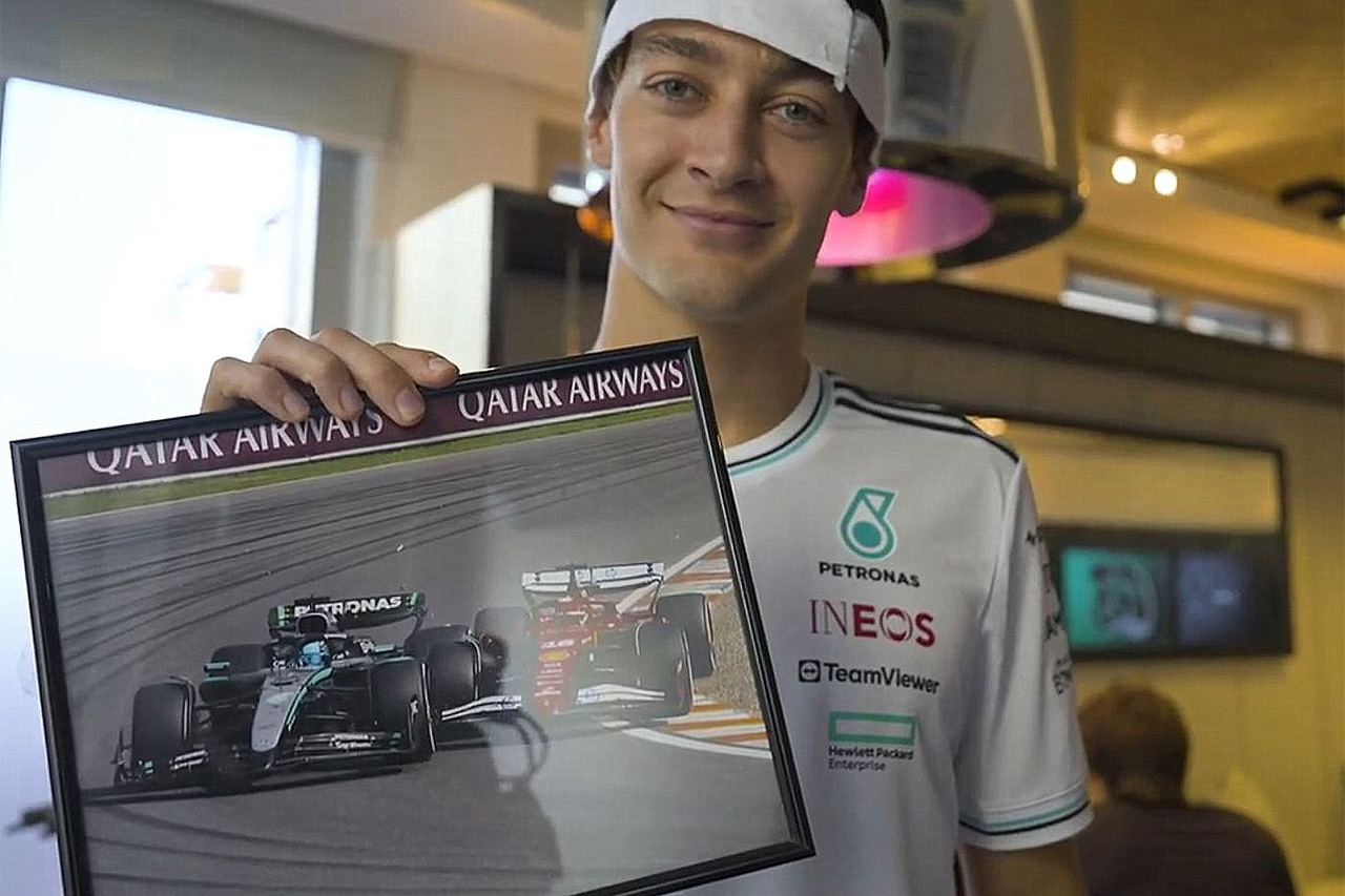 2025年のF1世界選手権 シークレットサンタ ジョージ・ラッセル