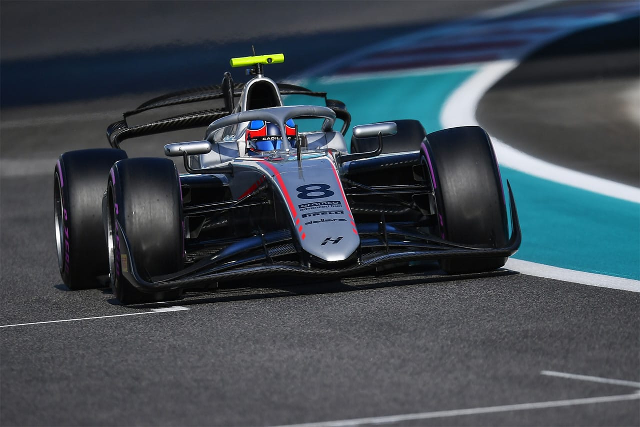 コルトン・ハータ キャデラック F1