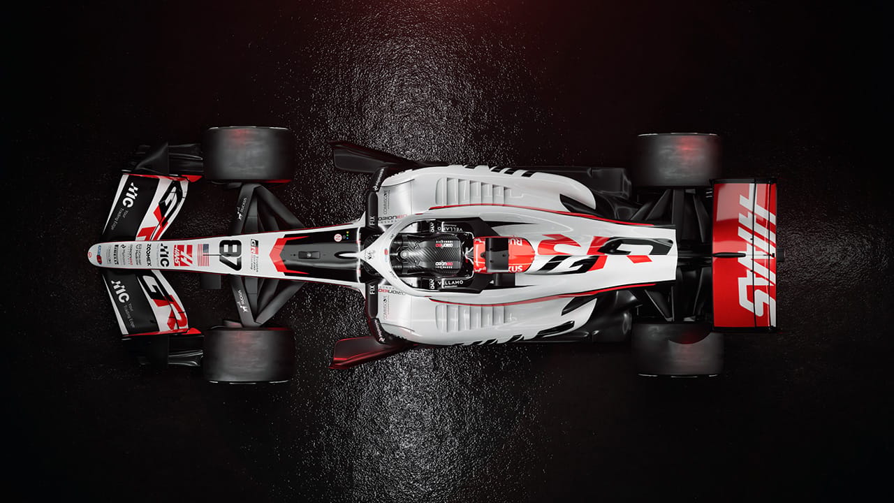 ハースF1チーム フォーミュラ1カー