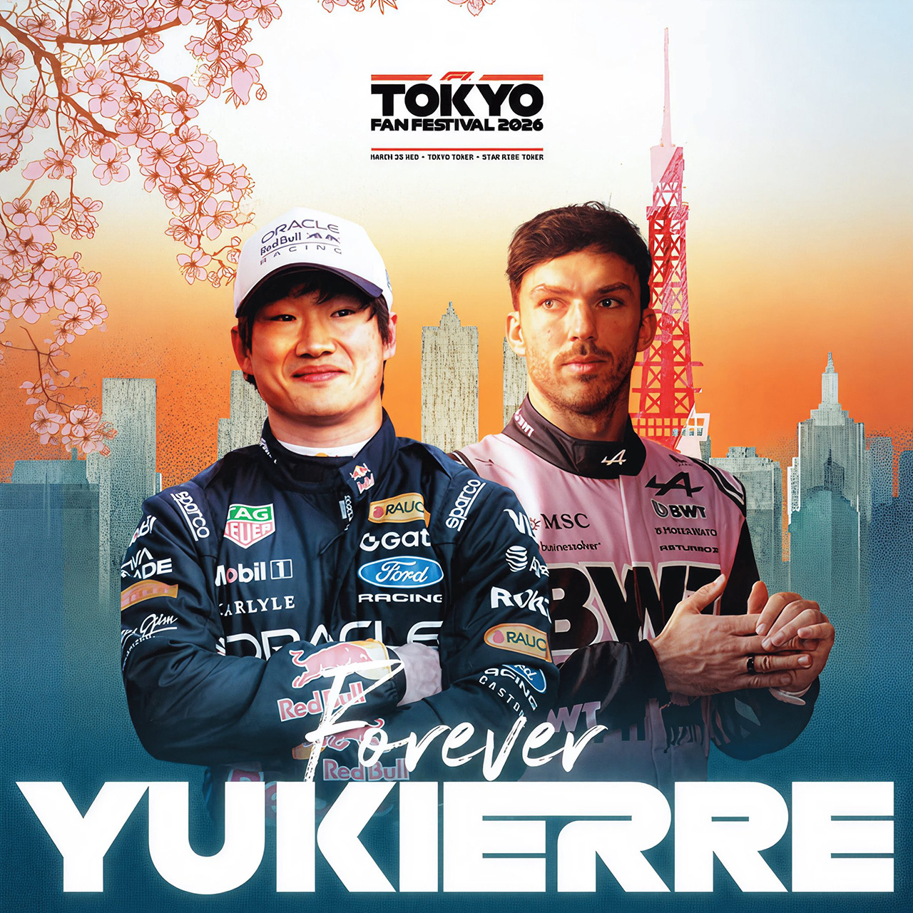 角田裕毅 ピエール・ガスリー 日本グランプリ