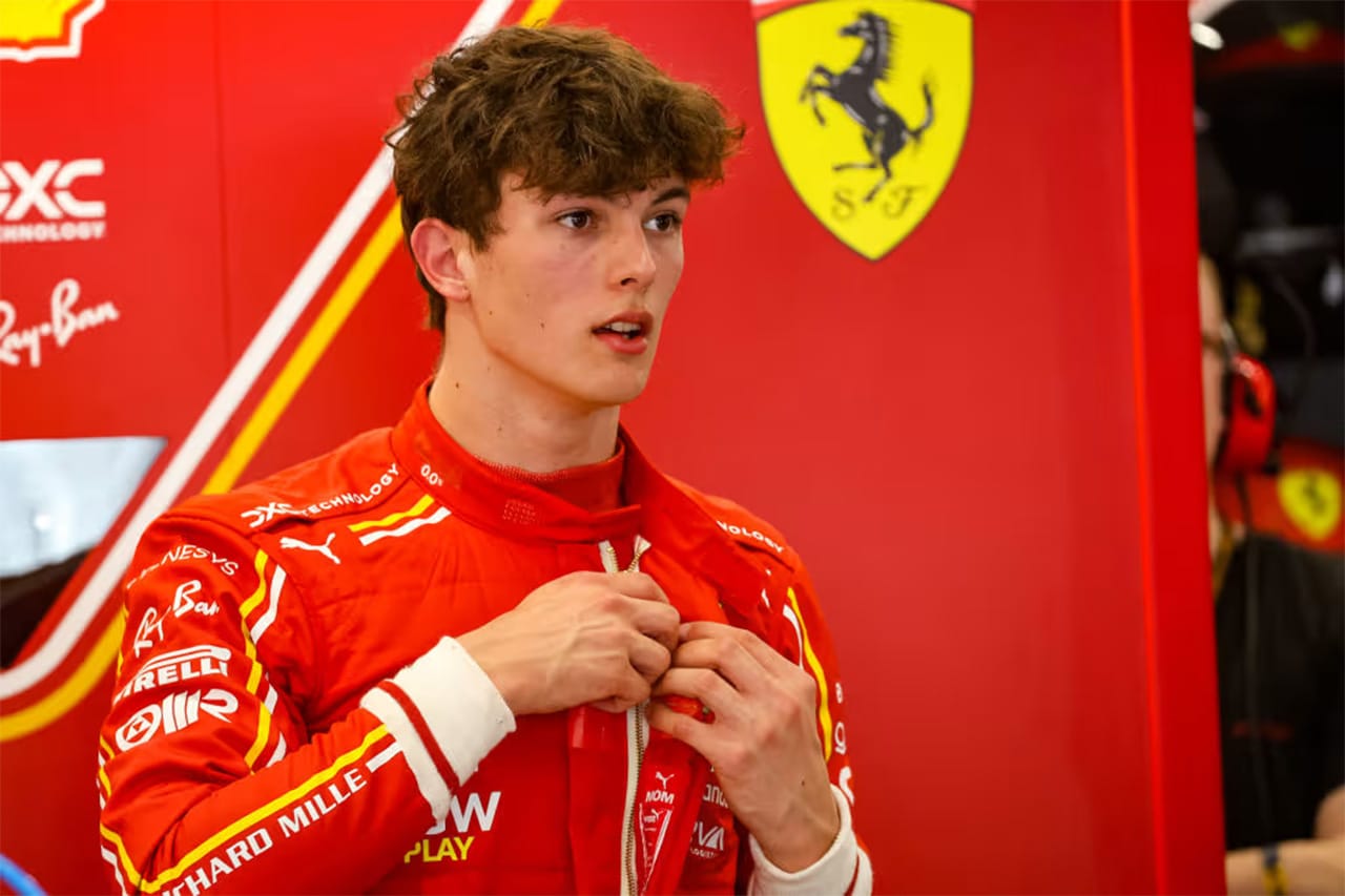 オリバー・ベアマン（ハースF1チーム） スクーデリア・フェラーリ