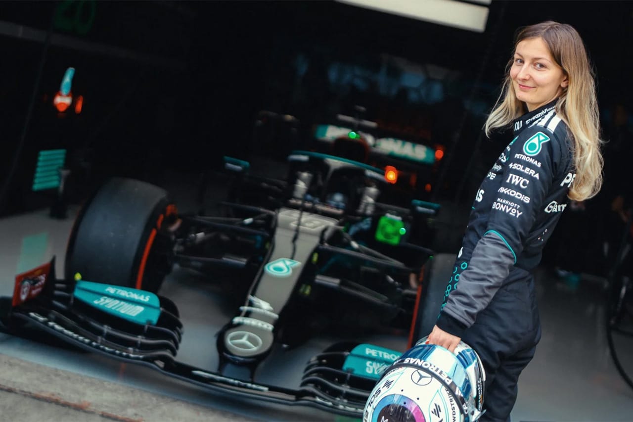 ドリアーヌ・ピン メルセデスAMG・ペトロナス・モータースポーツ