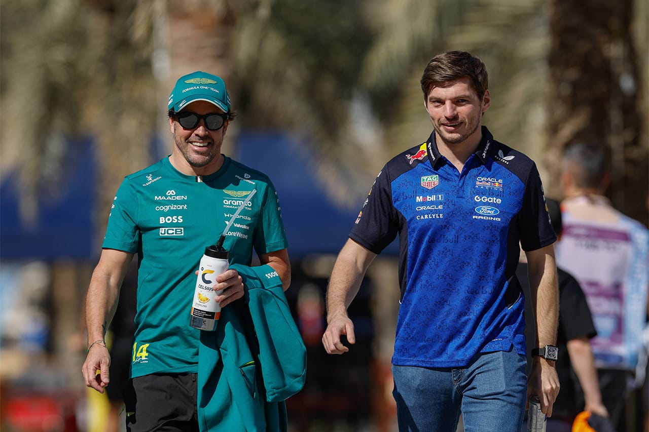 マックス・フェルスタッペンとフェルナンド・アロンソ