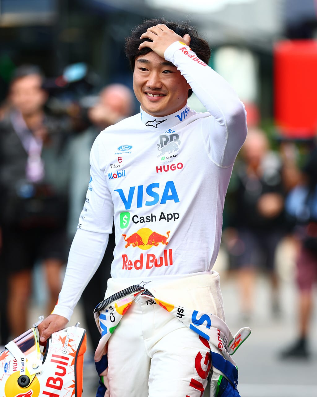 角田裕毅(ビザ・キャッシュアップ・RB・フォーミュラワン・チーム)
