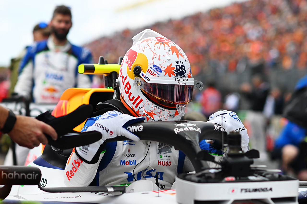 角田裕毅(ビザ・キャッシュアップ・RB・フォーミュラワン・チーム) オランダグランプリ