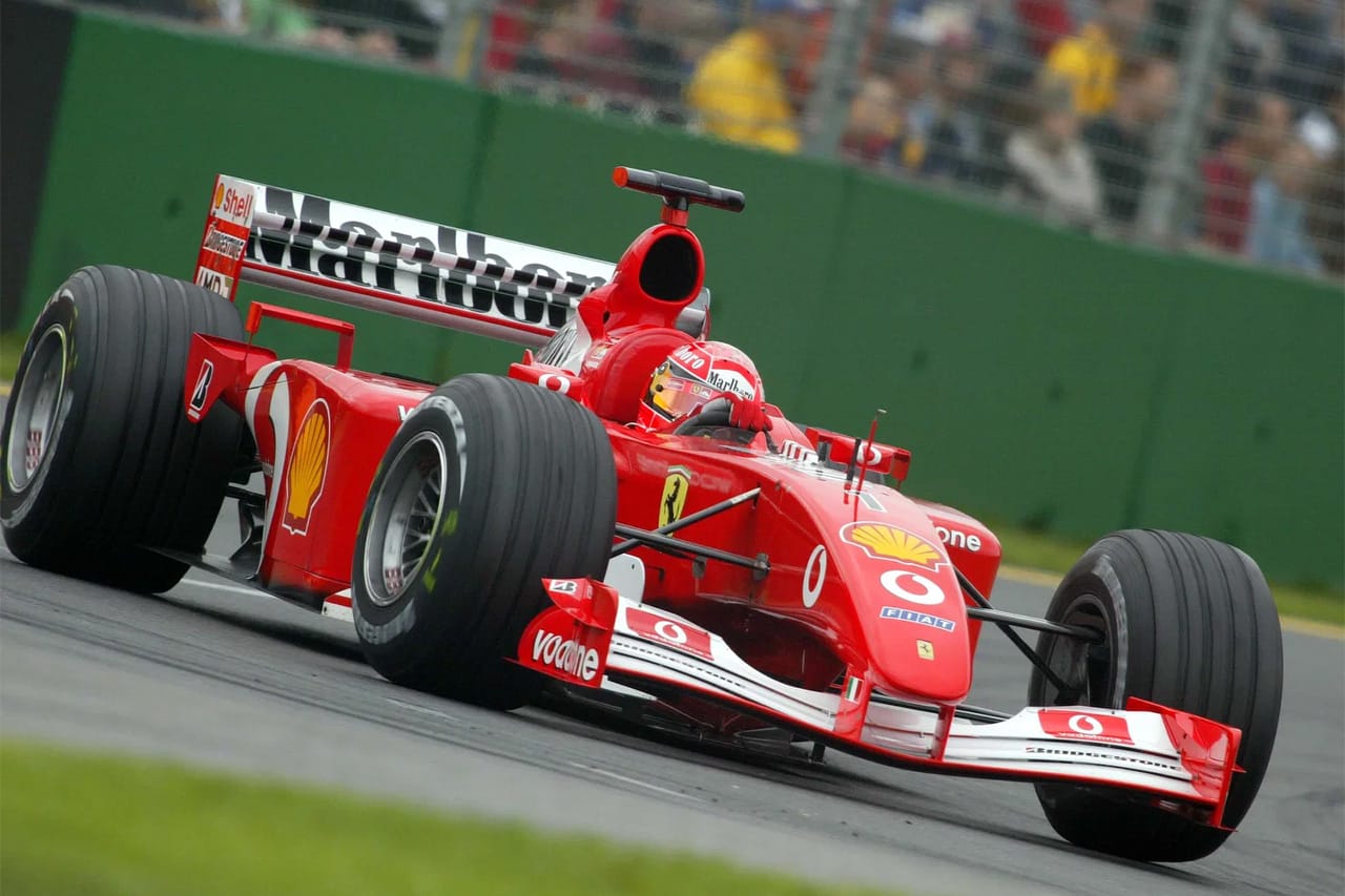 フェラーリ F2002 ミハエル・シューマッハ