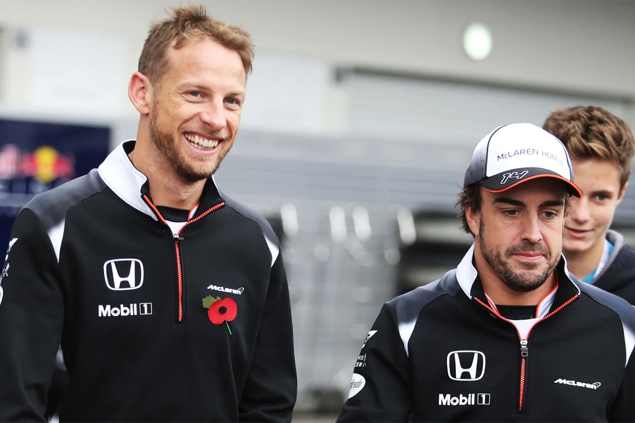 ジェンソン・バトンとフェルナンド・アロンソ