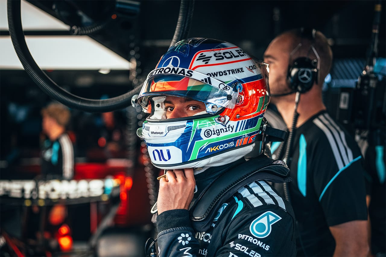 アンドレア・キミ・アントネッリ（メルセデスAMG・ペトロナス・モータースポーツ） イタリアグランプリ