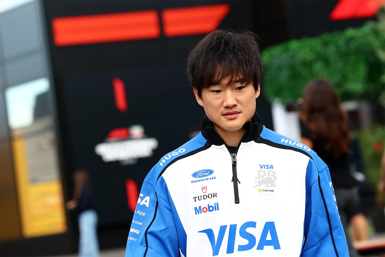 角田裕毅（ビザ・キャッシュアップ・RB・フォーミュラワン・チーム）