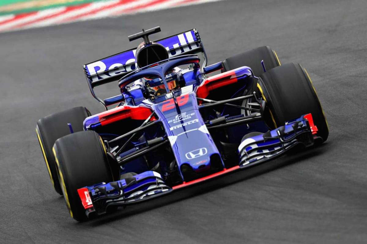 トロロッソ・ホンダ STR13 プレシーズンテスト画像01