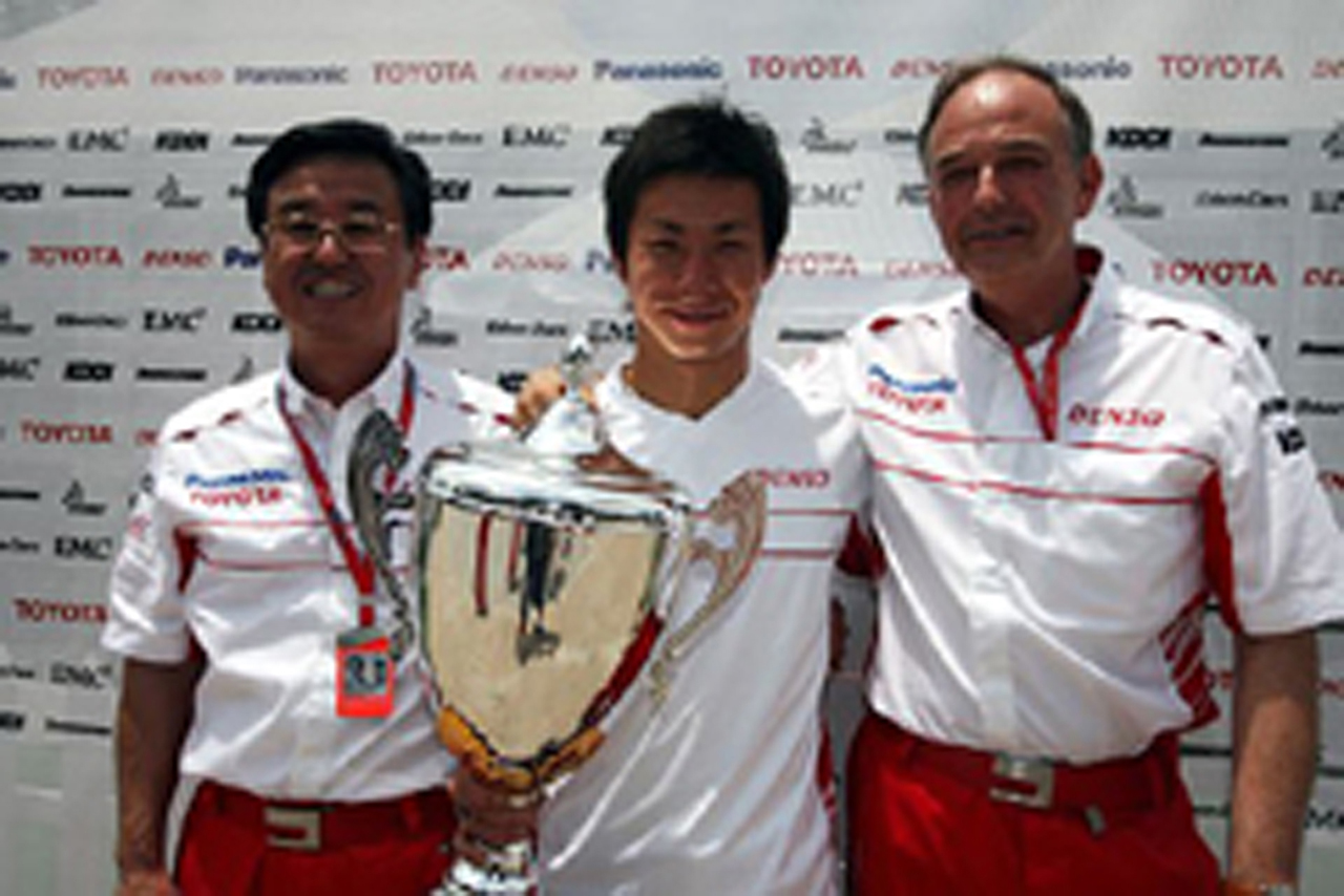 小林可夢偉、GP2初優勝
