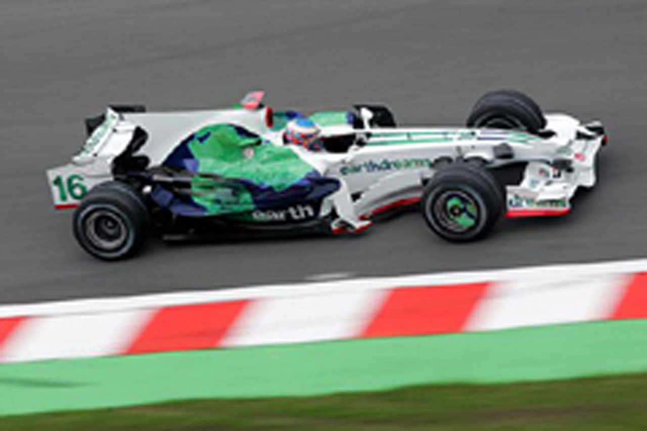 ホンダ：バトン17番手、バリチェロ18番手（ベルギーGP初日）