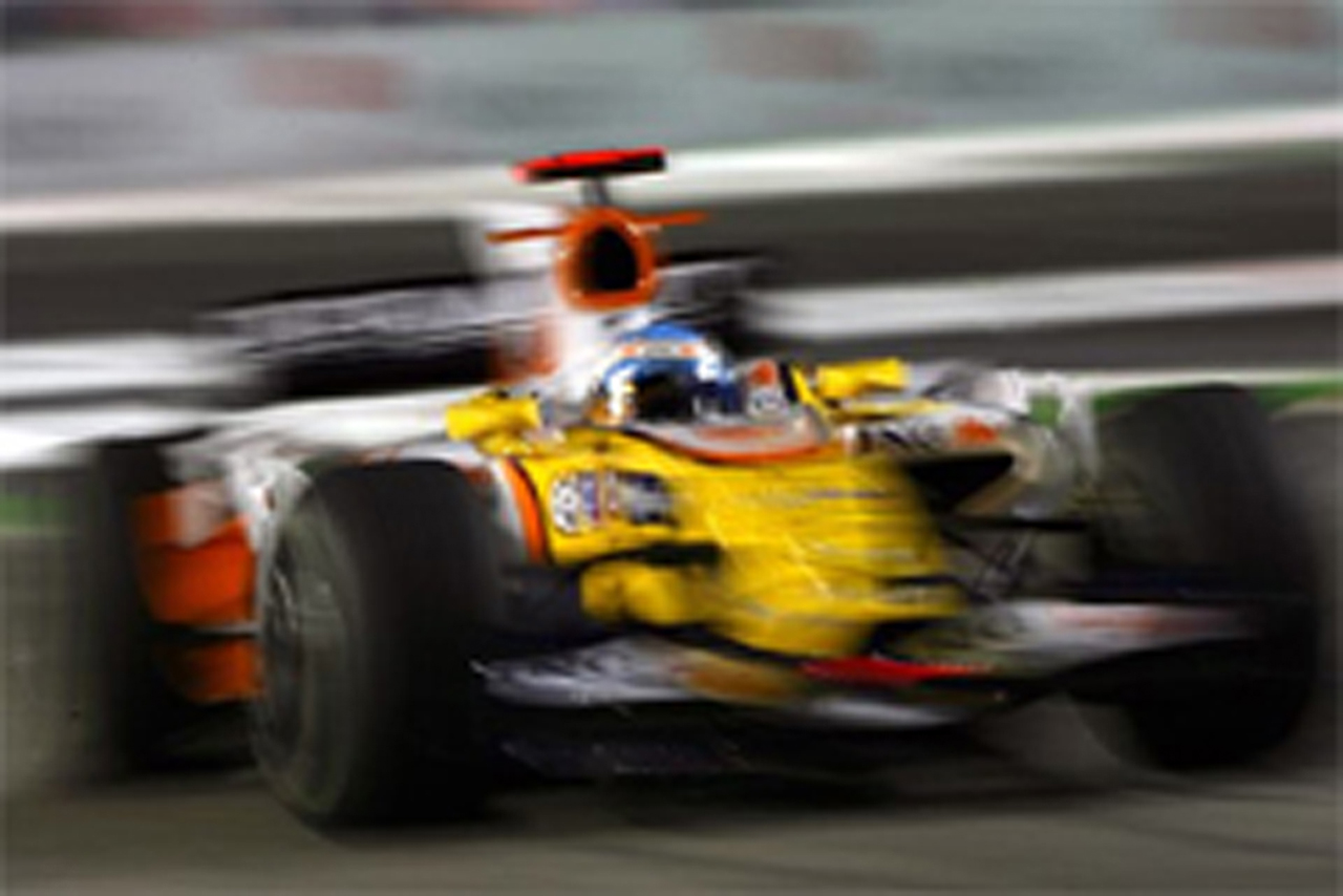 F1第15戦シンガポールGP フリー走行2回目：アロンソがトップタイム