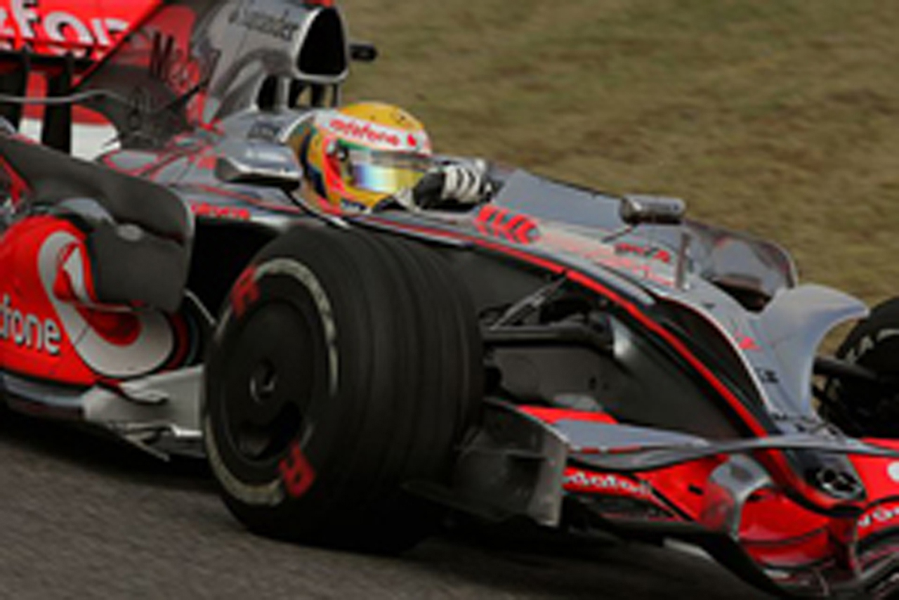 F1第17戦中国GP フリー走行1回目：ハミルトンがトップタイム