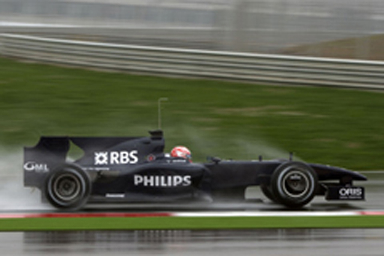 中嶋一貴、FW31での本格走行はお預け