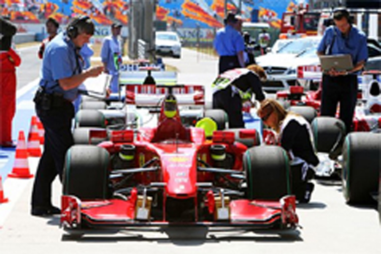 F1トルコGP：予選後の全F1マシンの燃料搭載量