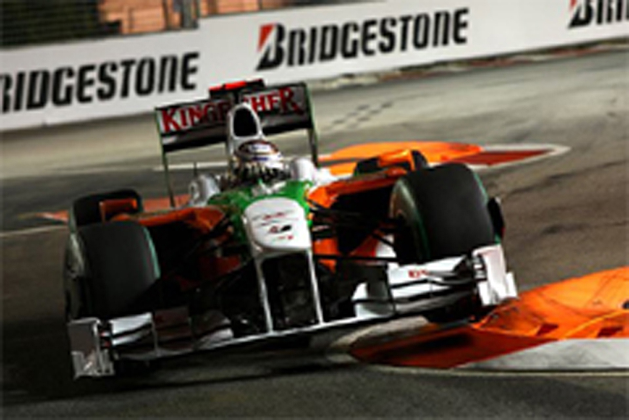 フォース・インディア：ハイダウンフォースに苦戦 （F1シンガポールGP予選）